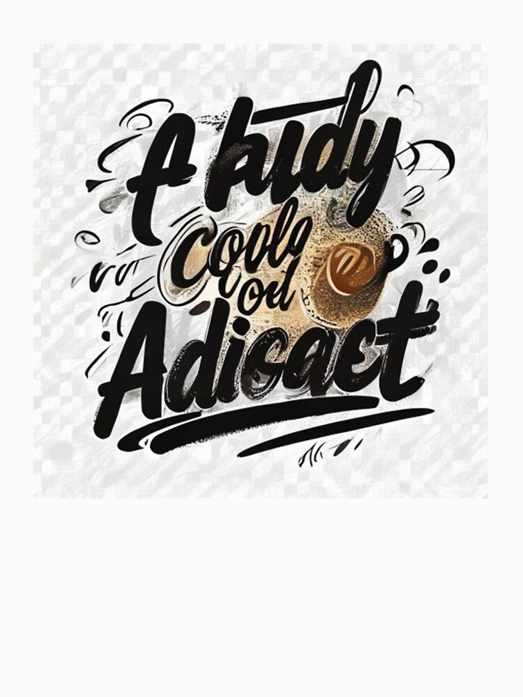 Funny Coffee Addict Lover Gift by YCDesigner