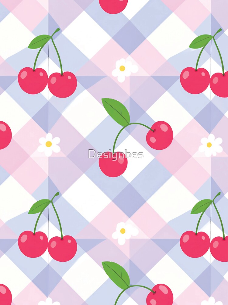 Cottage core Cherry Pattern by Designbes