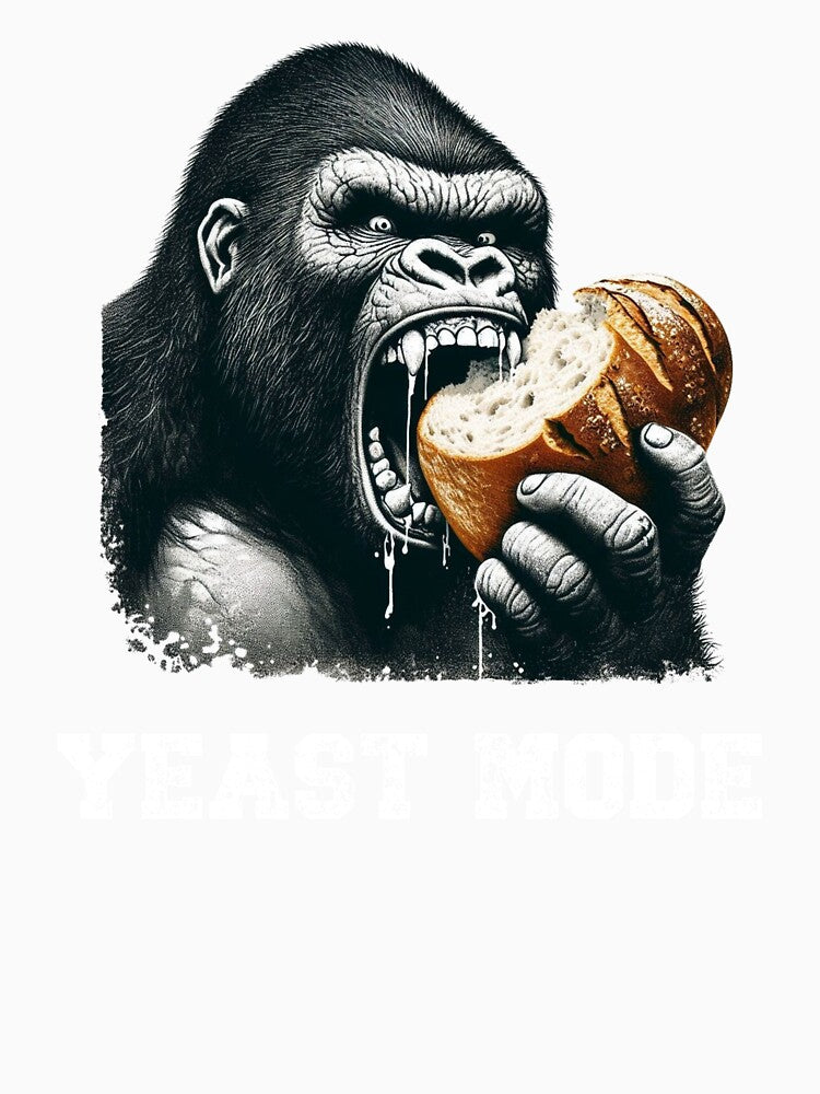 Sourdough Yeast Mode Gorilla by HeadTurningArt