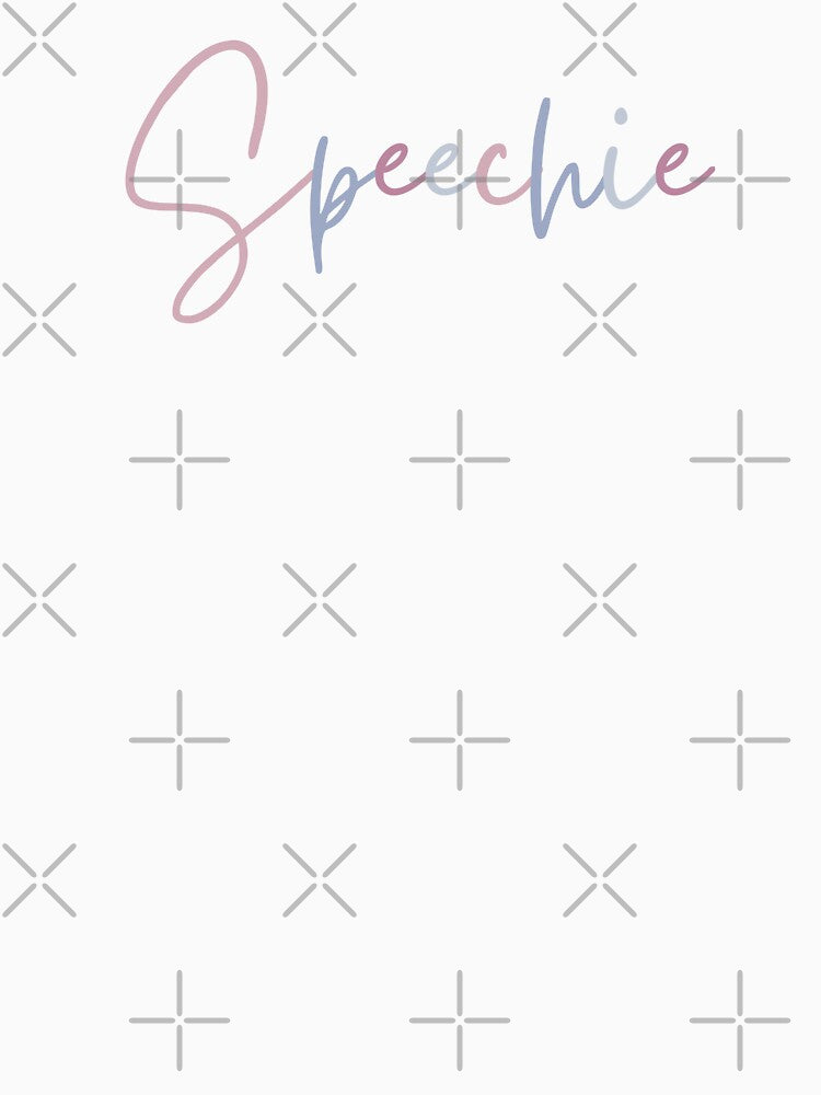 Speechie Speech language Pathologist Gift by BronikowskiART