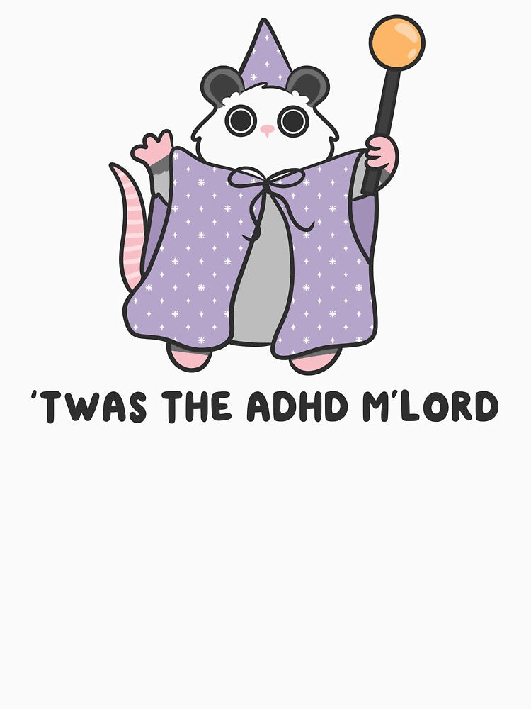 Twas The Tism Mlord Wizard Possum by kaybowzie