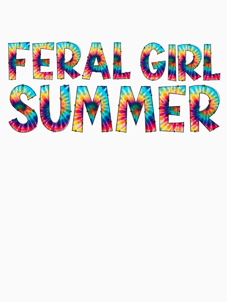 Feral Girl Summer Tie Dye by Batupahat99