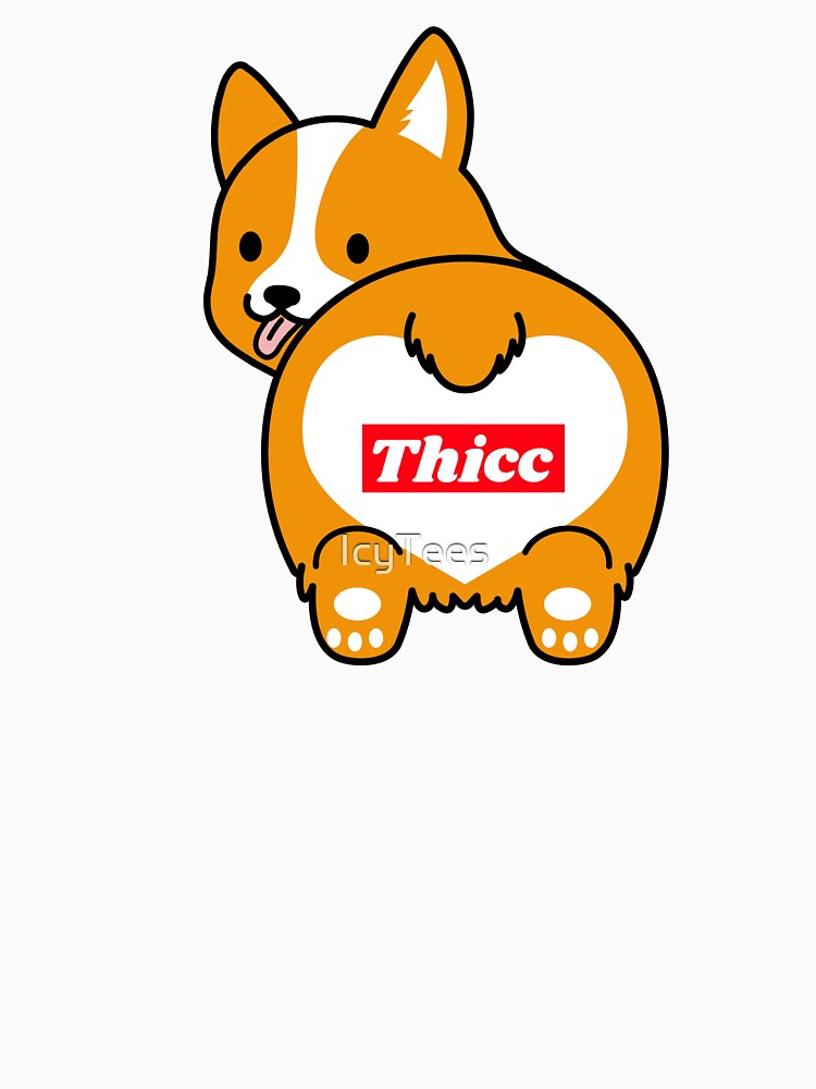 THICC Corgi by IcyTees