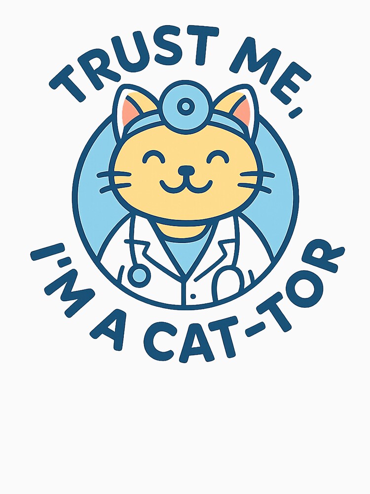 Trust Me I'm a Cat-tor Funny Cat Doctor by OwnYourMood