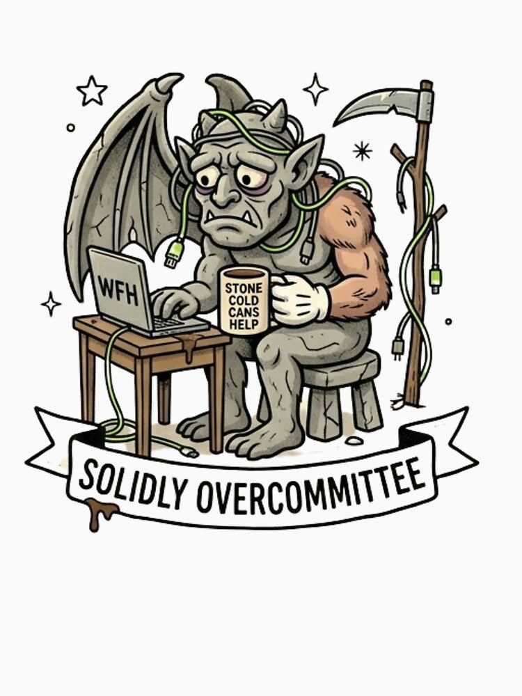 Solidly Overcommitted by PixelsTelas