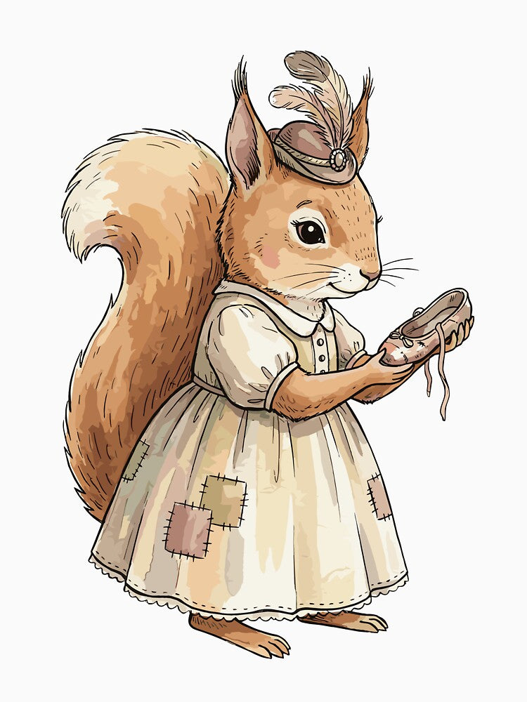Balletcore Aesthetic: Swan Lake Squirrel by bapupa