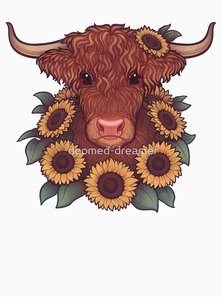 Highland Cow by doomed-dreamer
