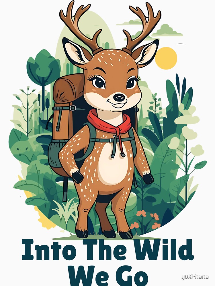 Hiking Deer Explorer by yuki-hana