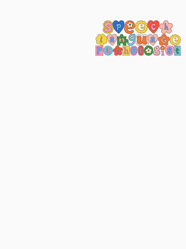 Speech Language Pathologist l Colorful by GabbyC03