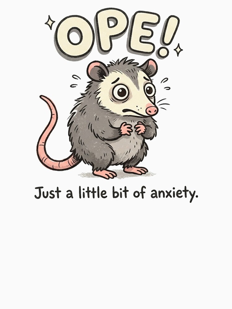 Ope! Just a little bit of anxiety by Paws And Pause