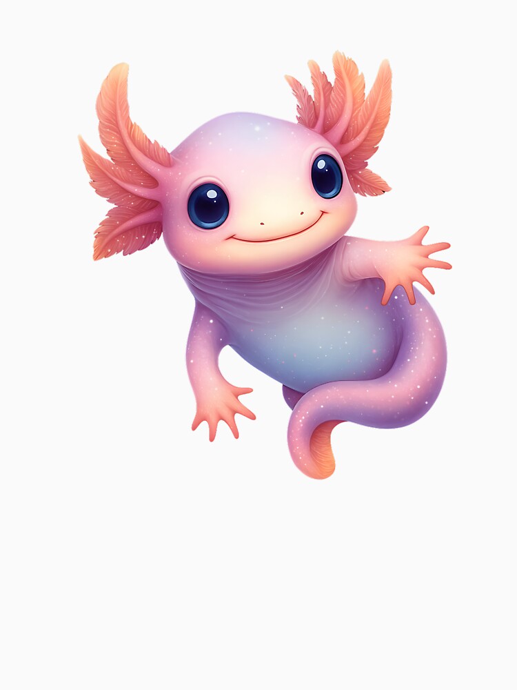 Poster pink cute purple oxolot no background by AlinaMalina24