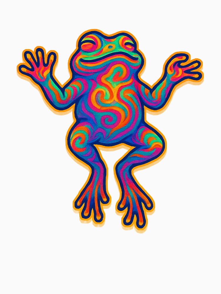 Neon Leap Frog by Spore Explorer