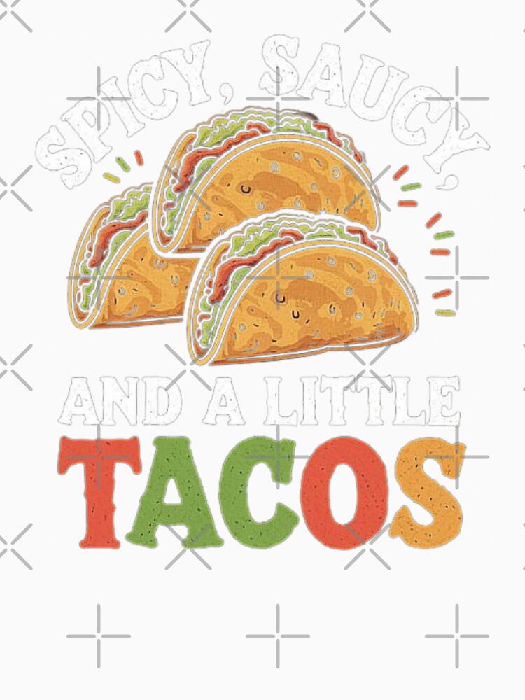 Spicy Taco Lovers Design - Funny Food Art for Mexican Cuisine Fans by love3617