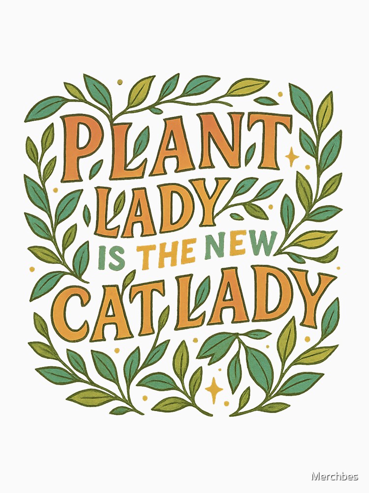 Plant Lady is the New Cat Lady – Leafy Lettered Makeover by Merchbes