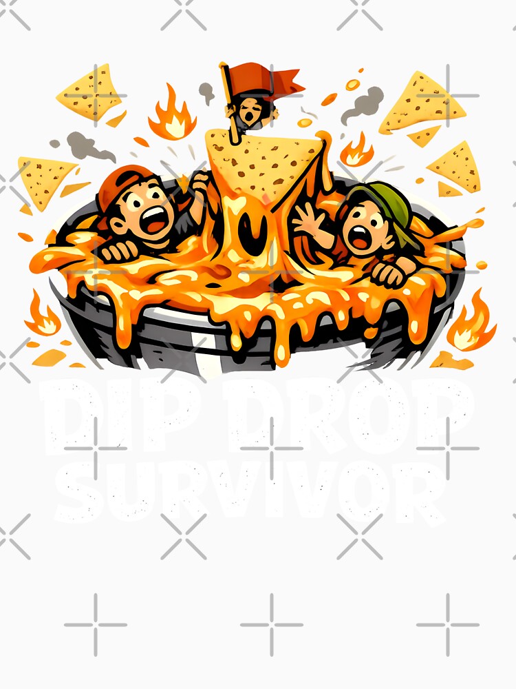 Drowning in Cheese Food Humor and Funny Illustration by SplashTastic