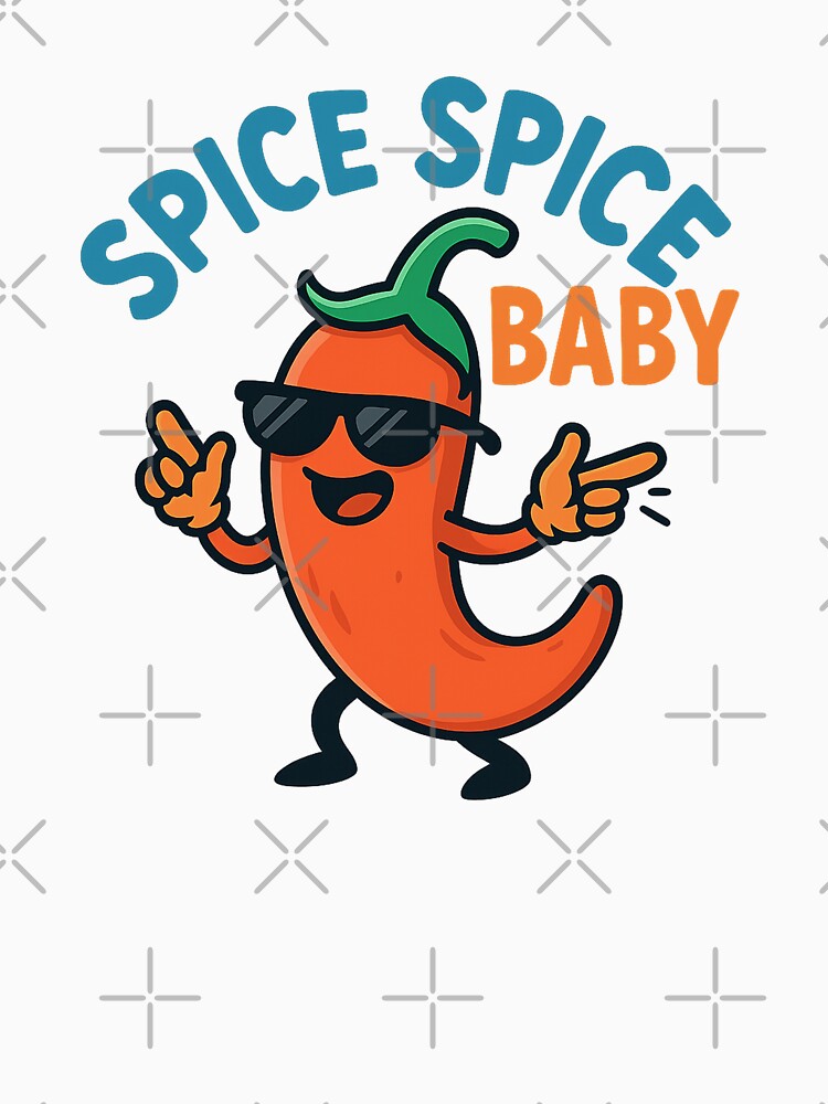 Spice Spice Baby – Funny Chili Pun Shirt by flwy-design