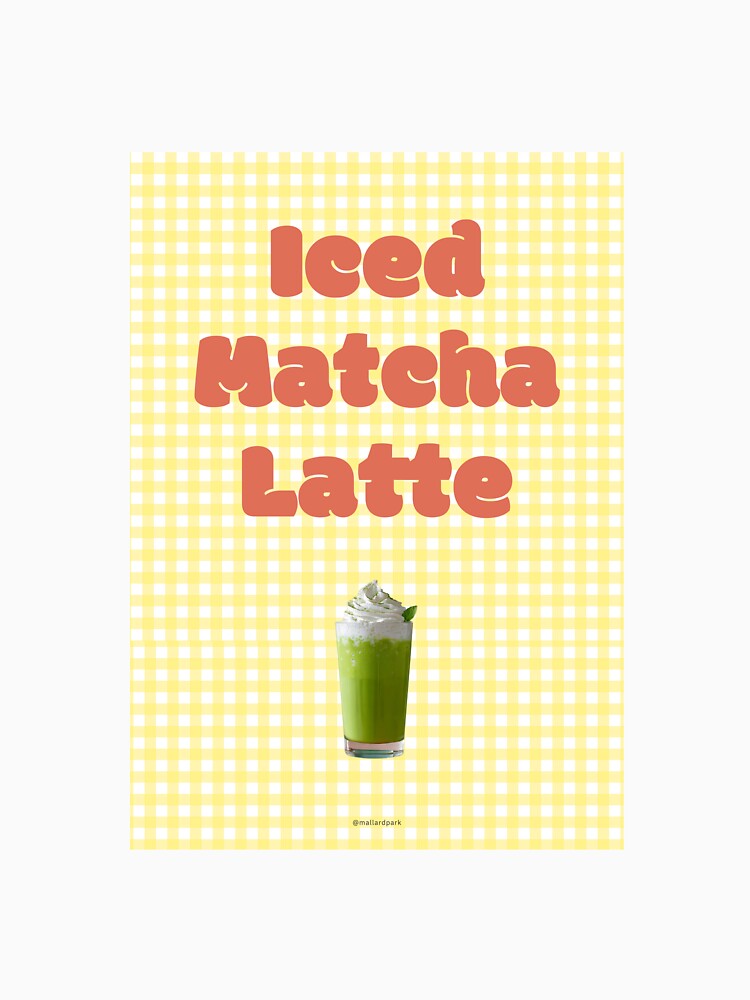 Retro Summer Café 07 : Matcha Latte by mallardpark