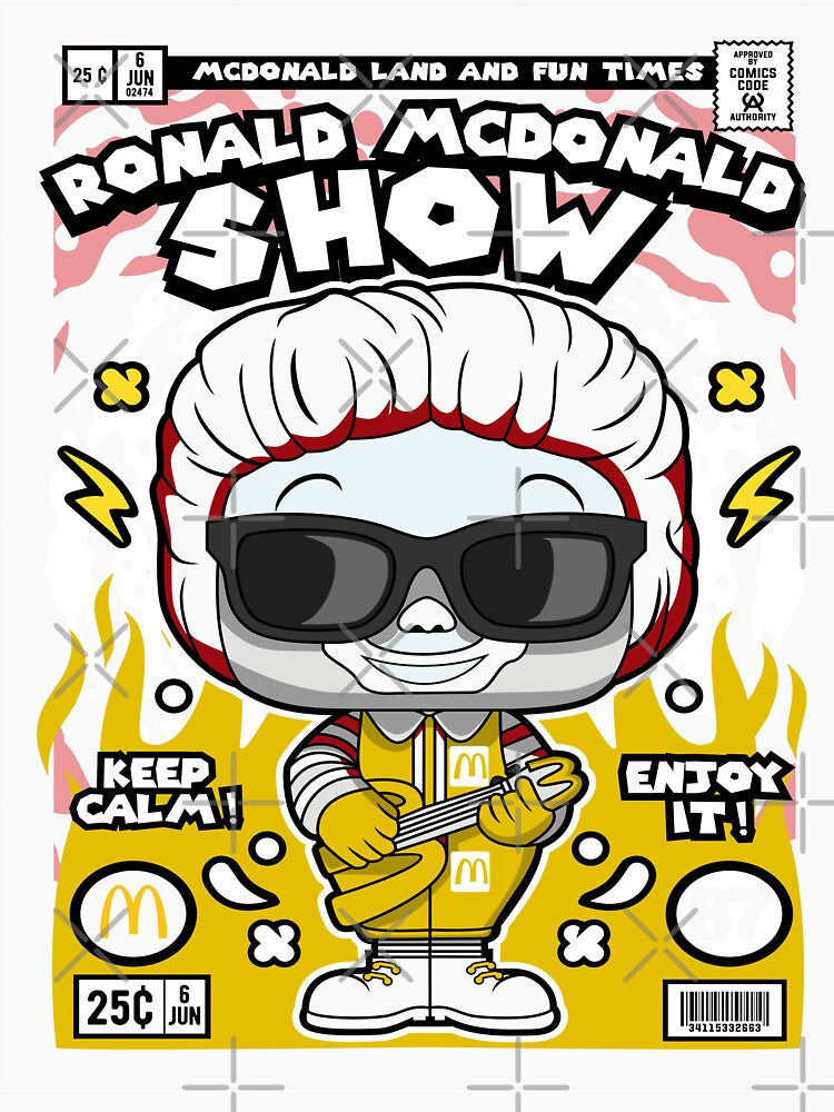 Ronald Mcdonald Show by visionsunveiled