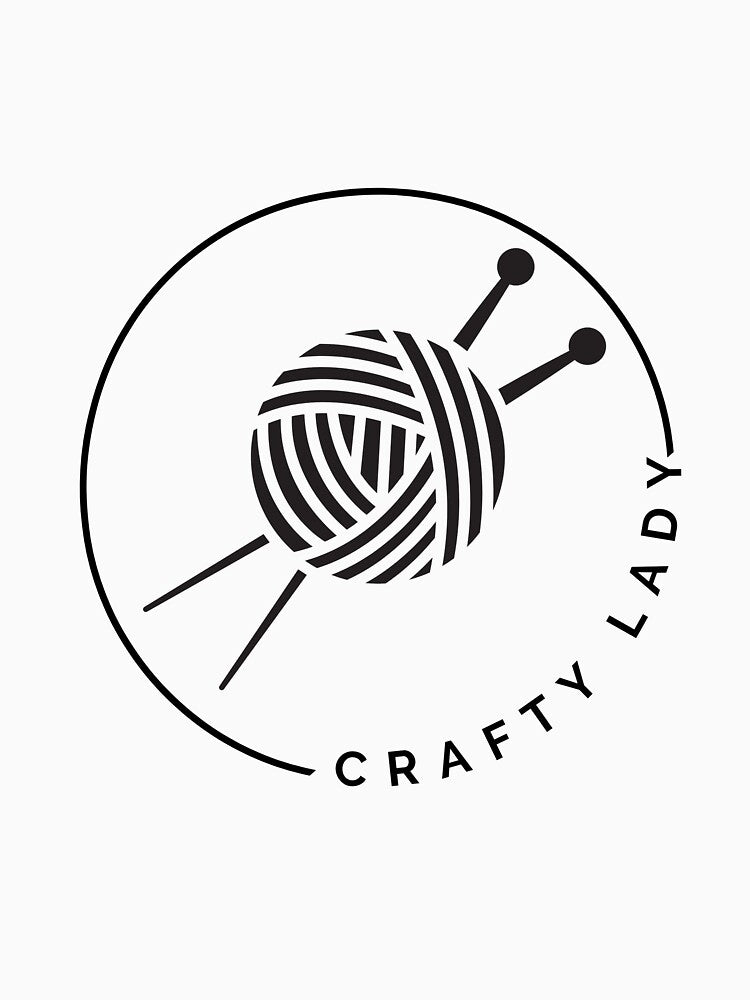 Crafty Lady knitting design by PaperViewStore