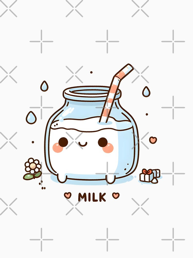 Milk Mood: Expressive Tees for Milk Enthusiasts | Funny by Djicooo
