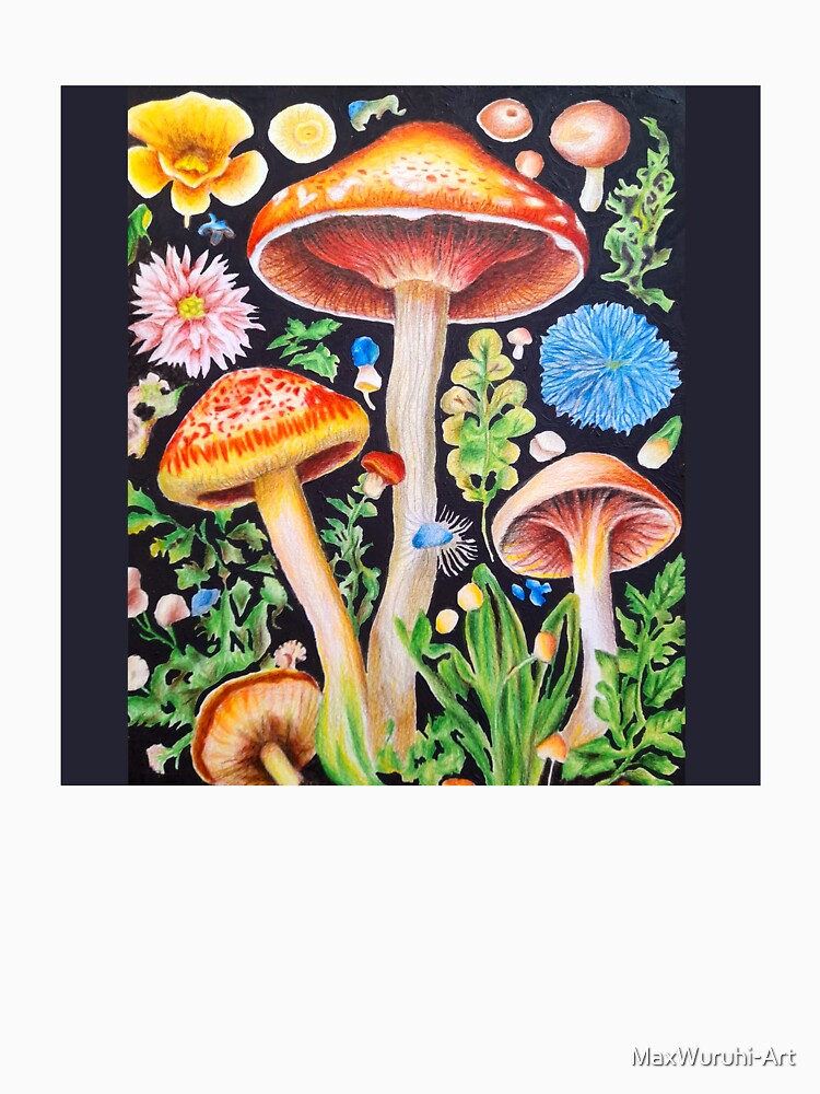 Mushroom Grove by MaxWuruhi-Art