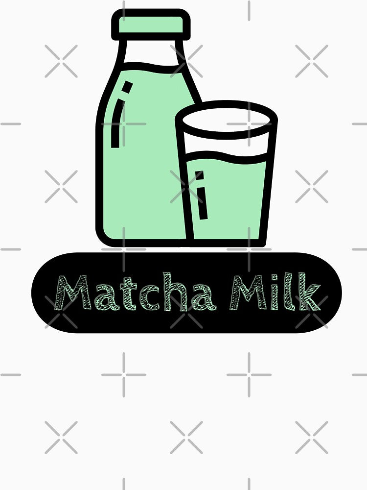 Matcha Milk Merch by AllRyeTea