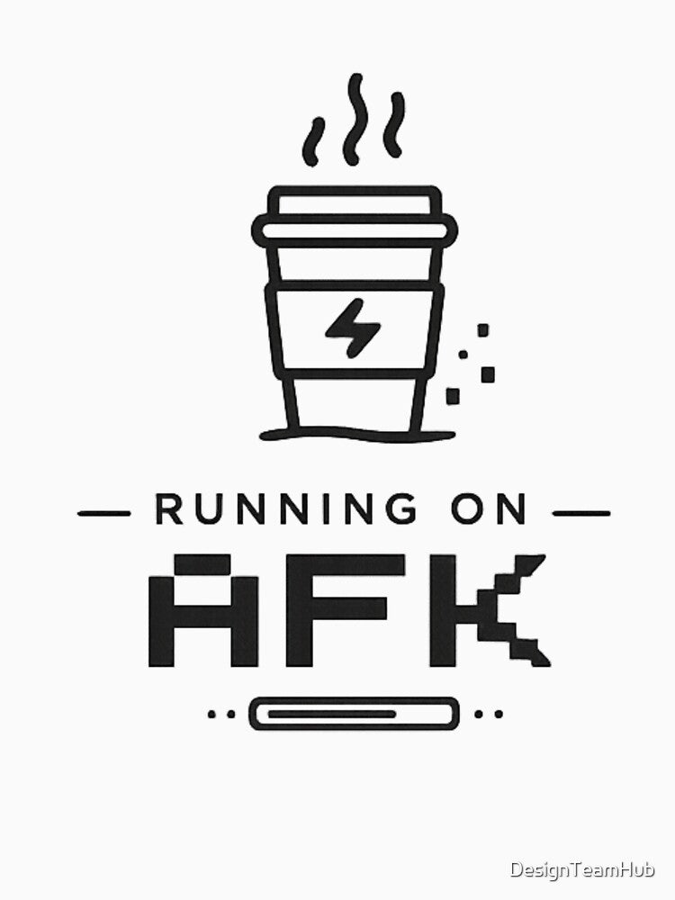 Running On Caffeine Tee by DesignTeamHub
