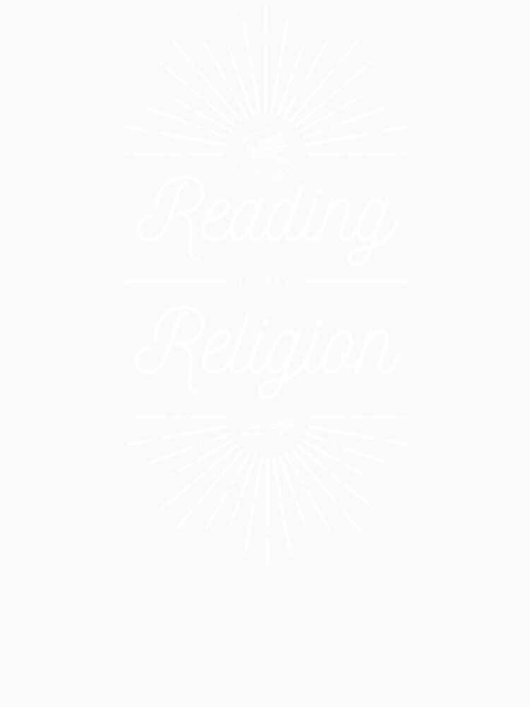 Reading is my Religion - book lovers by ThreadlyAndCo