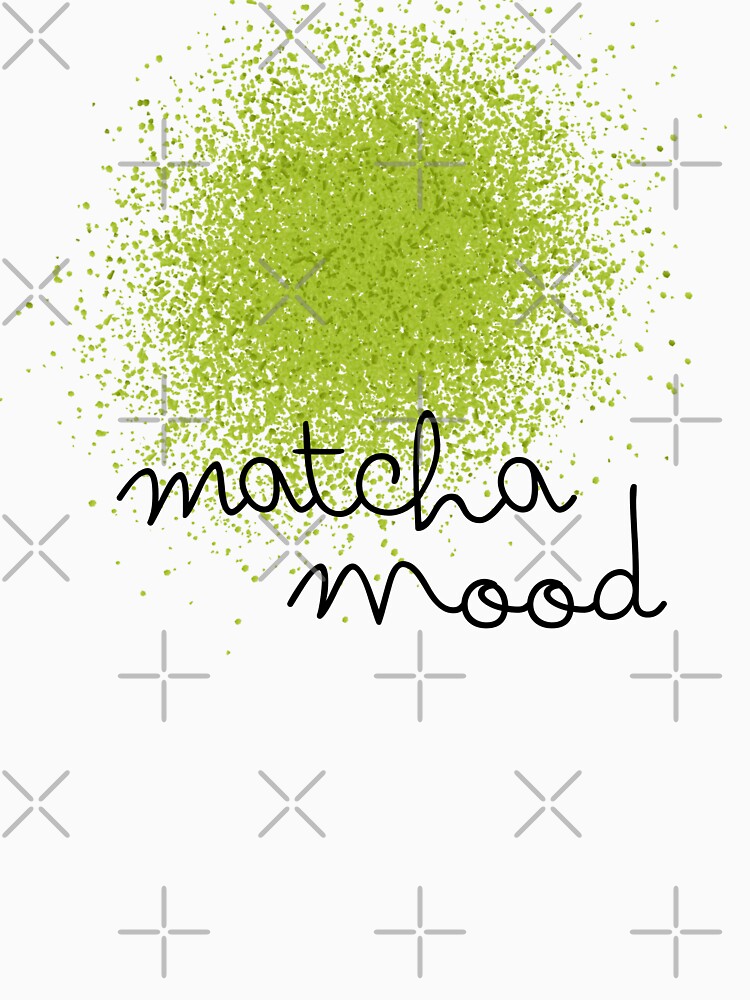 Matcha Mood | Minimalist Matcha Powder Aesthetic Illustration by MikkamioDesign
