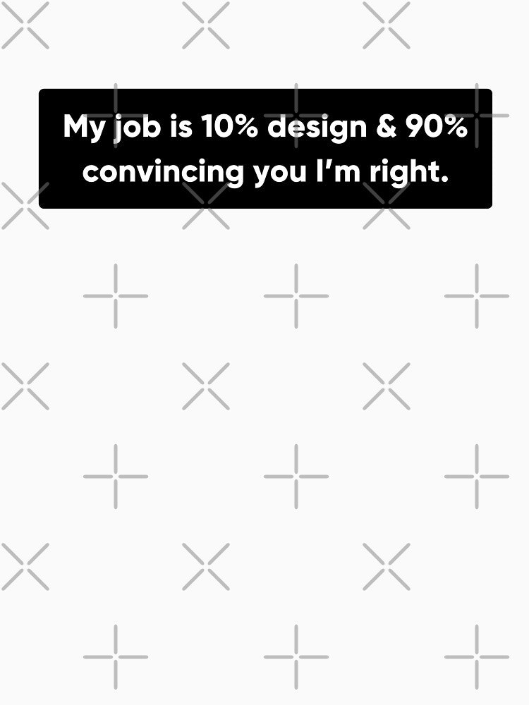Minimalist Black Bar UI/UX Designer Quote- one line quote by Artio-ArtShop
