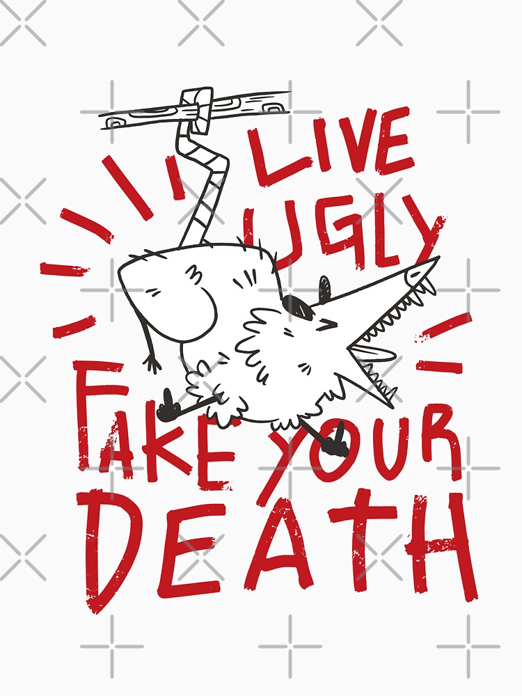 Live Ugly Fake Your Death Funny Possum Meme by Merchking1