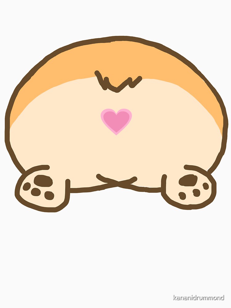 Corgi butt by kananidrummond