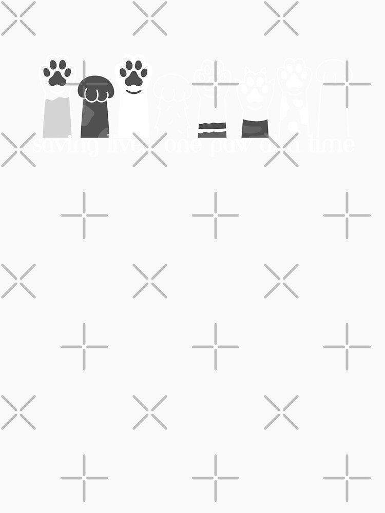 Saving Lives One Paw at a Time – Inspirational Veterinary Shirt by Verubi