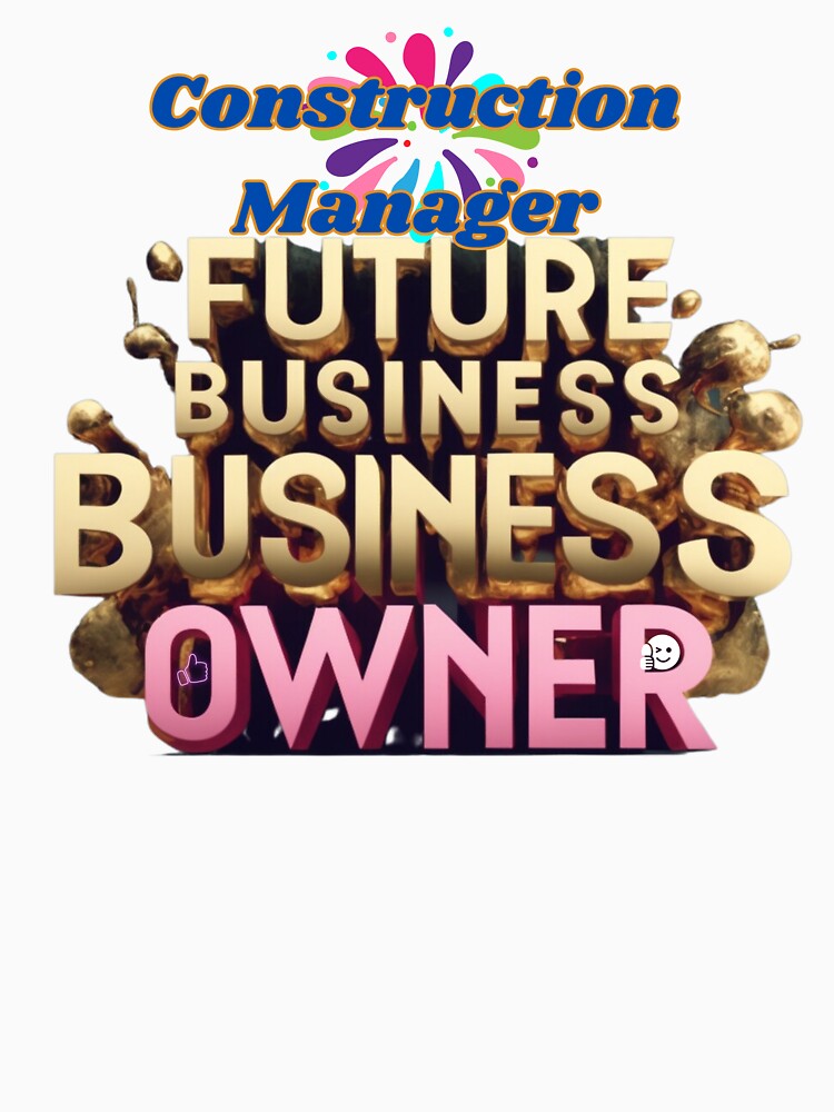 CONSTRUCTION MANAGER FUTURE BUSINESS OWNER, MOM, DAD, GIFT, PYJAMAS by carlos crane