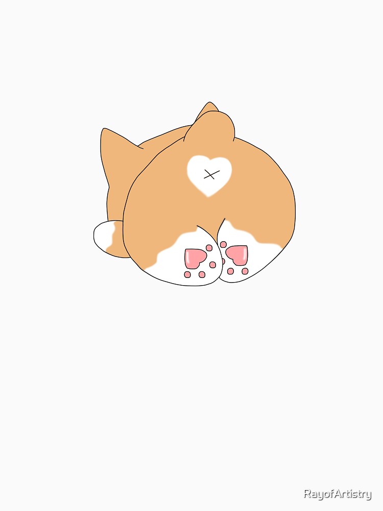 Corgi butt by RayofArtistry