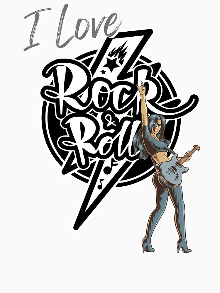 I Love Rock & Roll - White, Dark by Mean-Musician