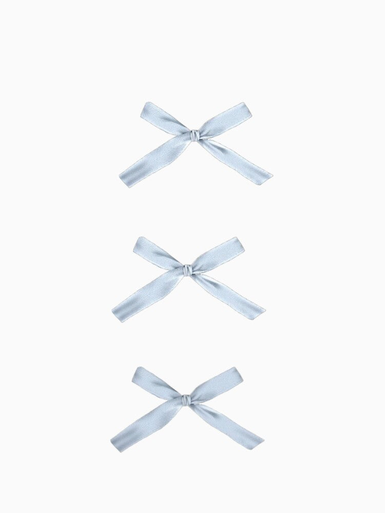 Blue ribbon bows coquette by Pixiedrop