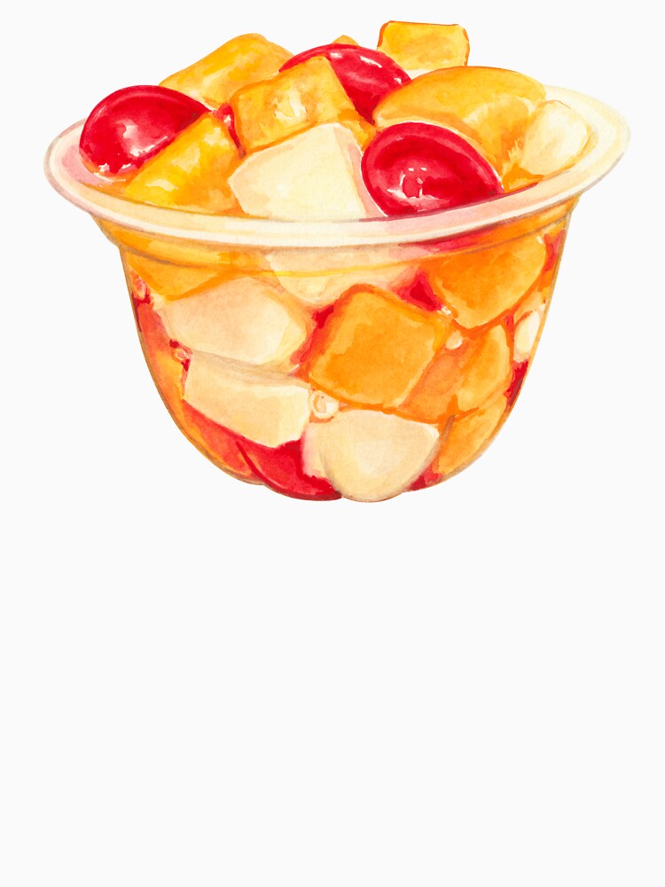Fruit Cup Pattern - Yellow by Kelly  Gilleran