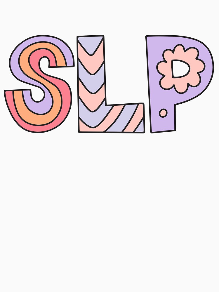 SLP I Speech Language Pathologist l Colorful by GabbyC03