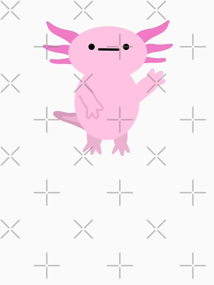 axolotl friend by letterwithviv