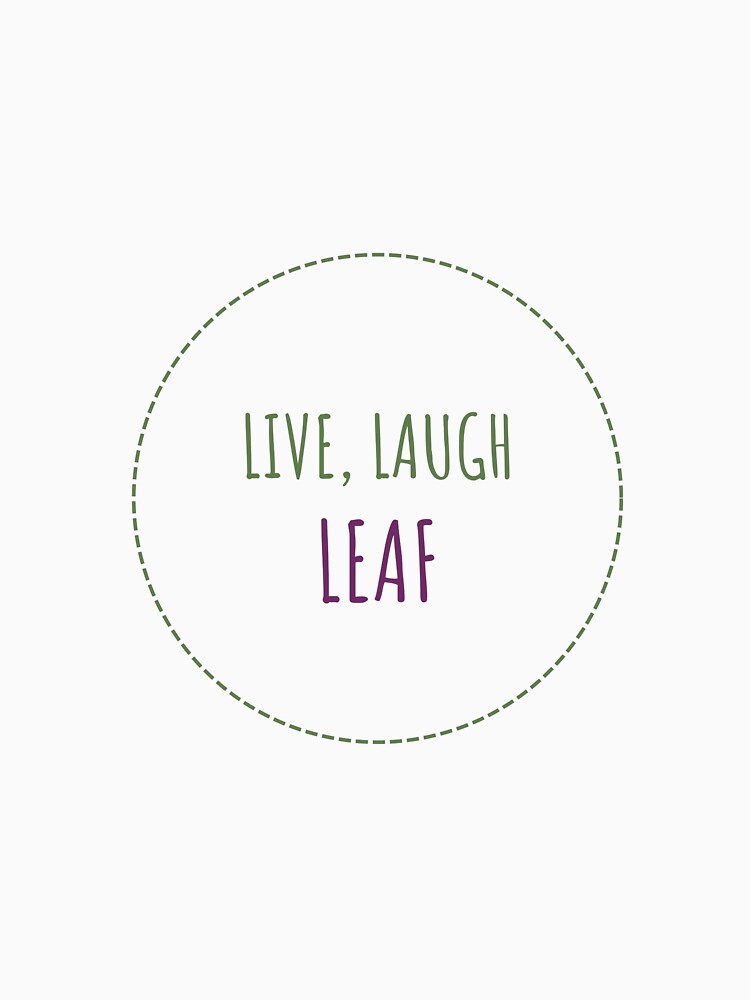 Live Laugh Leaf | Cabbage Crush Veggie Core. by Mikidesign1988