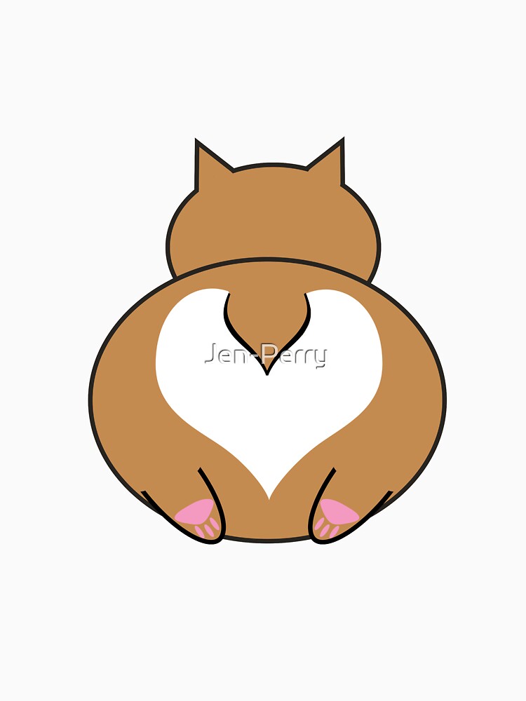 Corgi Butt by Jen-Perry