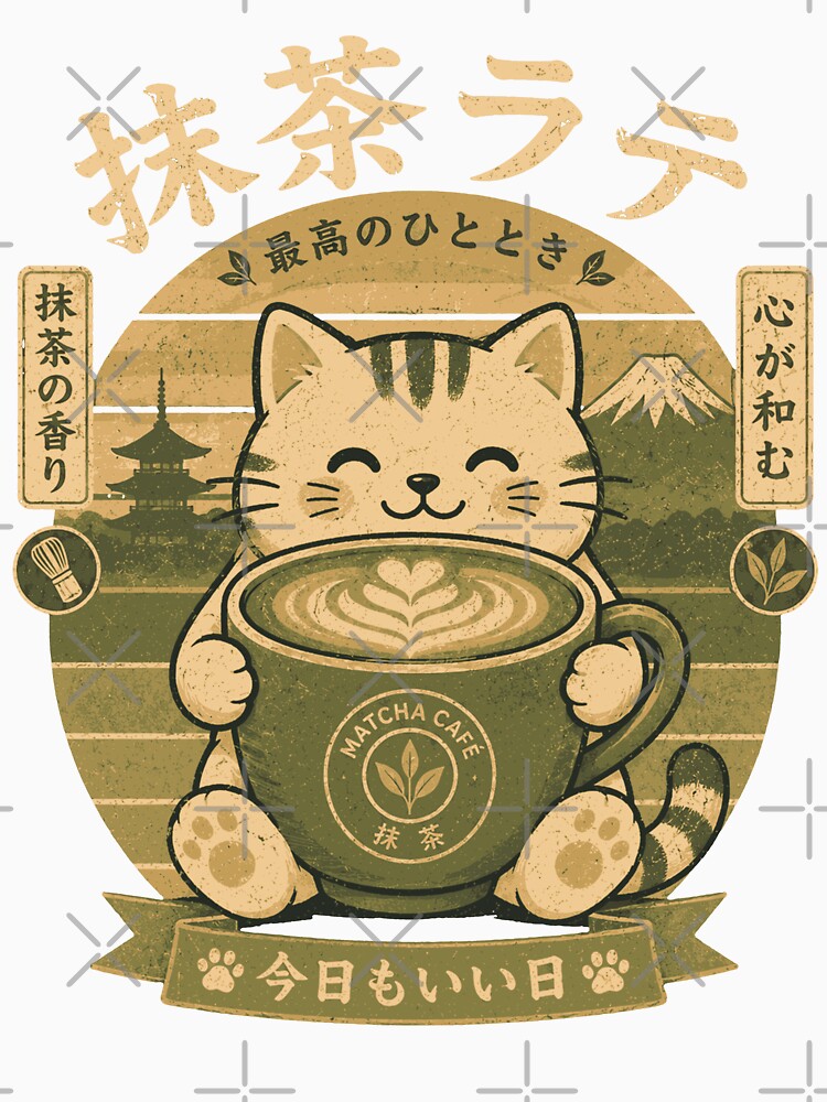 Matcha Cat by Alpacatata