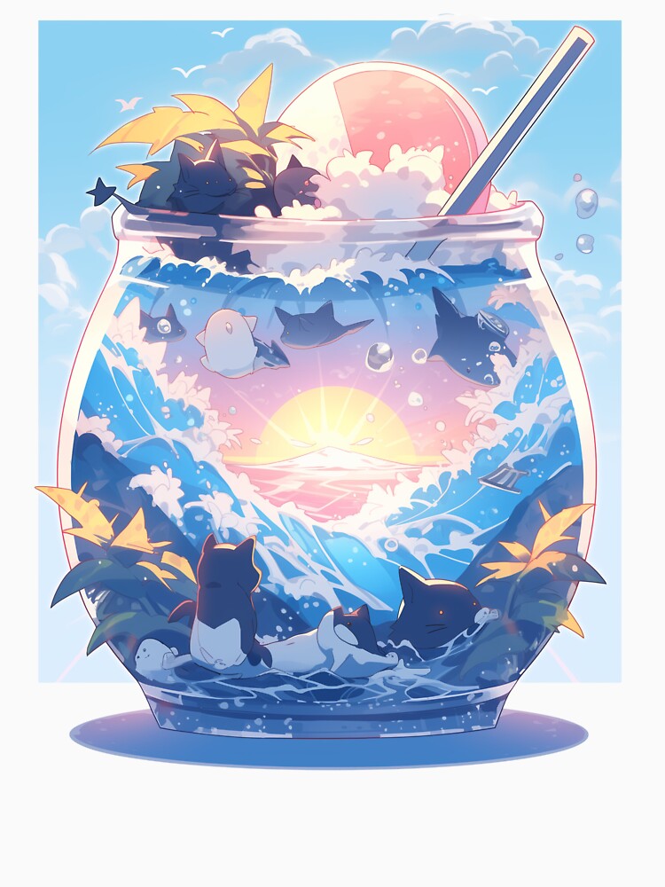 Boba Tea in the Milky Way by kitidach-create