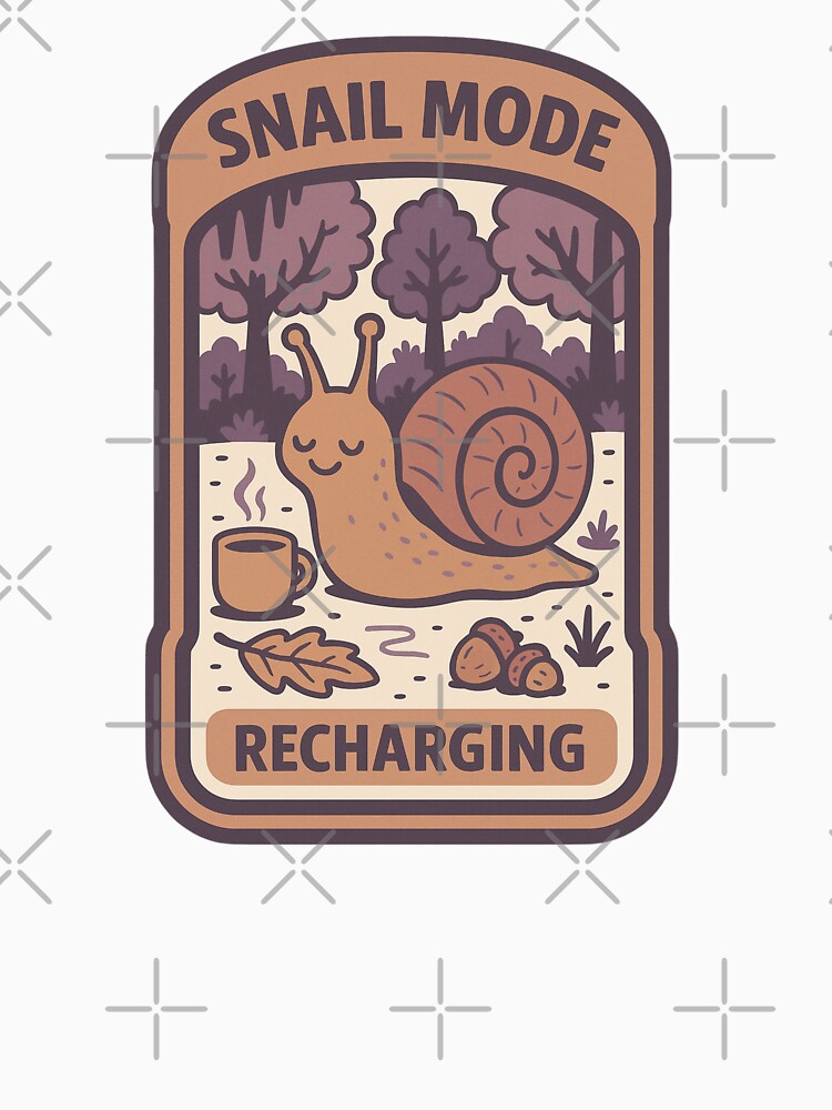 Snail Mode Recharging – Creatures of Habit Series by OpenArt