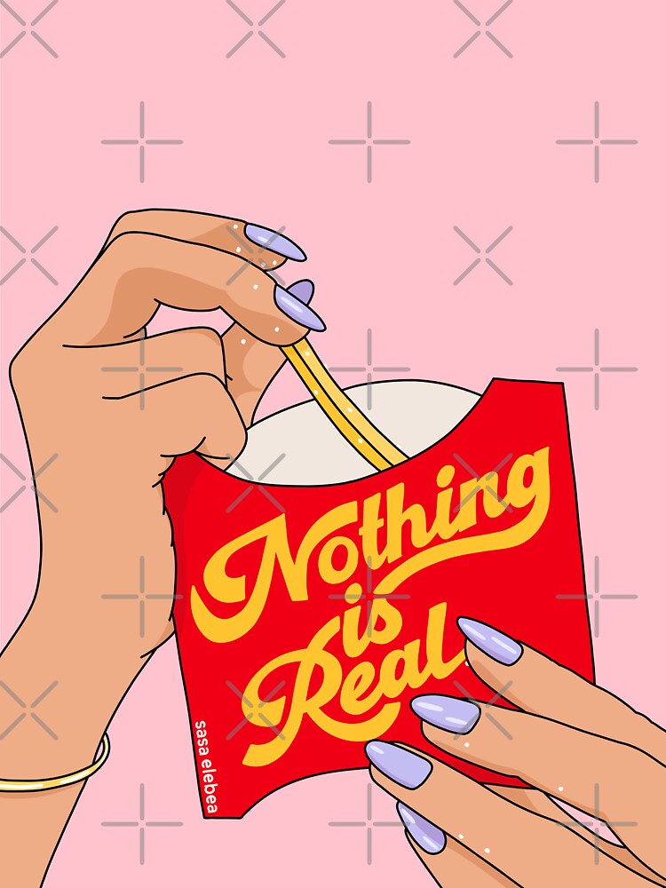 Nothing is real by Sasa Elebea by Sabrina Brugmann