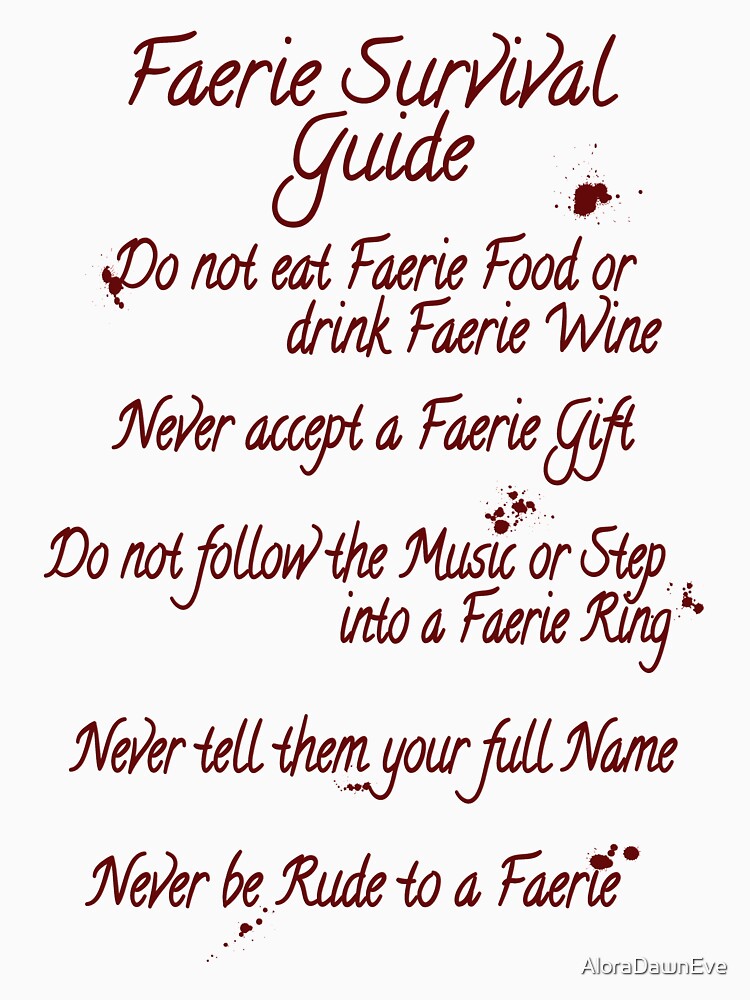 Fairycore Aesthetic, Faerie Survival Guide by AloraDawnEve