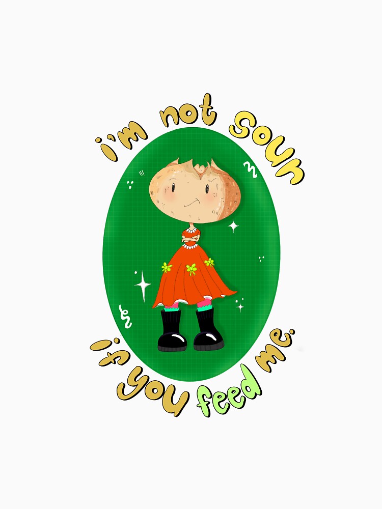Sourdough Character Spring Summer Baker Funny Bubble Text by YellowLitchi