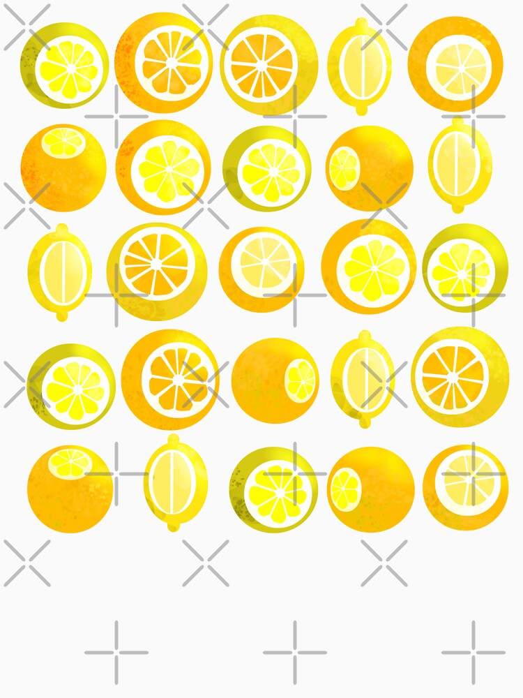 Orange and yellow fruits by Byrnsey