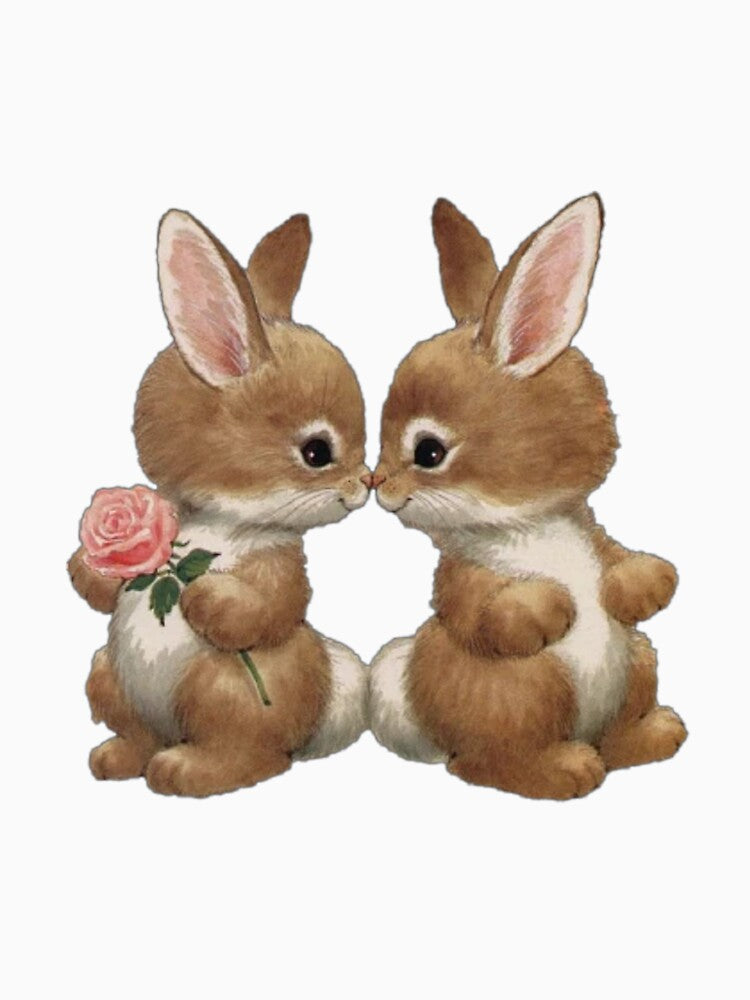 Bunnies in love by Pixiedrop